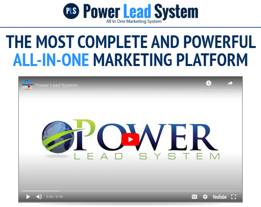 Lead Lightning funnel to Power Lead System